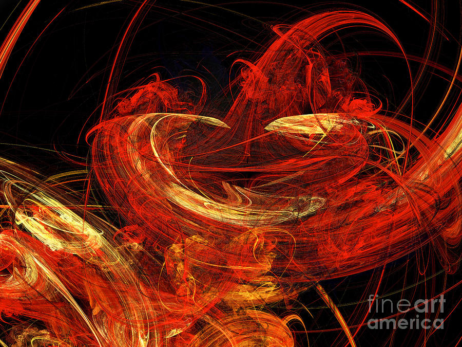 St Louis Abstract Digital Art by Andee Design