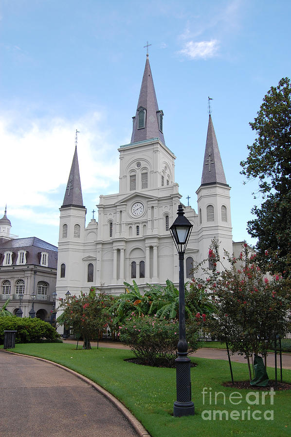 St Louis Cathedral Jackson Square French Quarter New Orleans Photograph ...