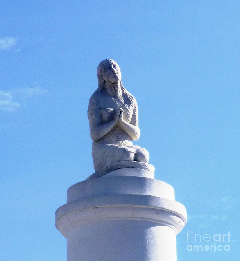 St. Louis Cemetery Statue 1 Photograph by Alys Caviness-Gober