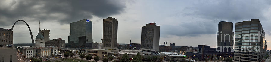 St Louis Downtown Panorama Photograph