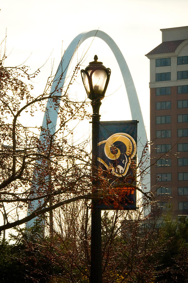 St. Louis Supports The Rams Photograph