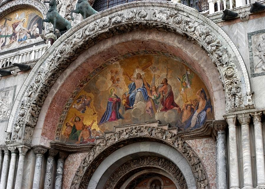 Italy Photograph - St. Marks Basilica by Don Fleming