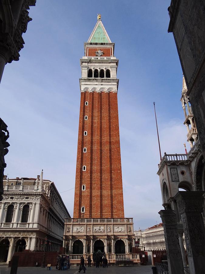 St Marks Campanile Photograph by Keith Stokes