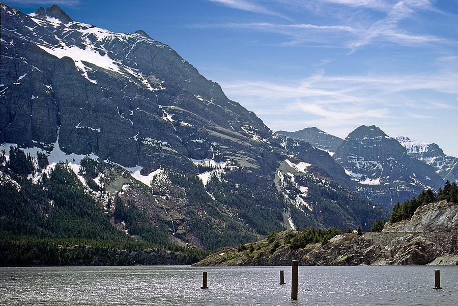 St Mary Lake - Glacier NP 5 Photograph by Rod Jones