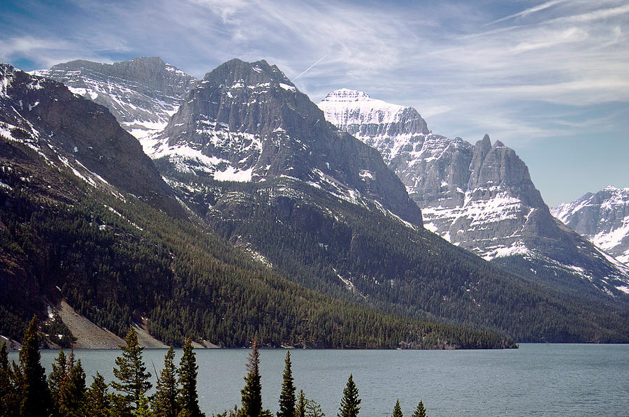 St Mary Lake and Glacier NP 2 Photograph by Rod Jones