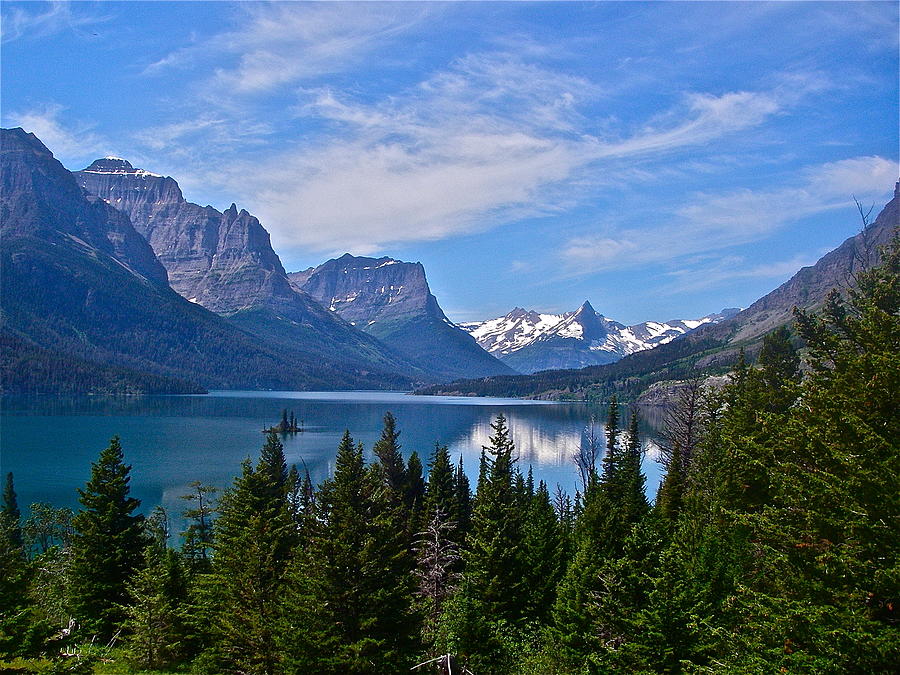 St. Mary Lake Photograph by Zack Black - Fine Art America