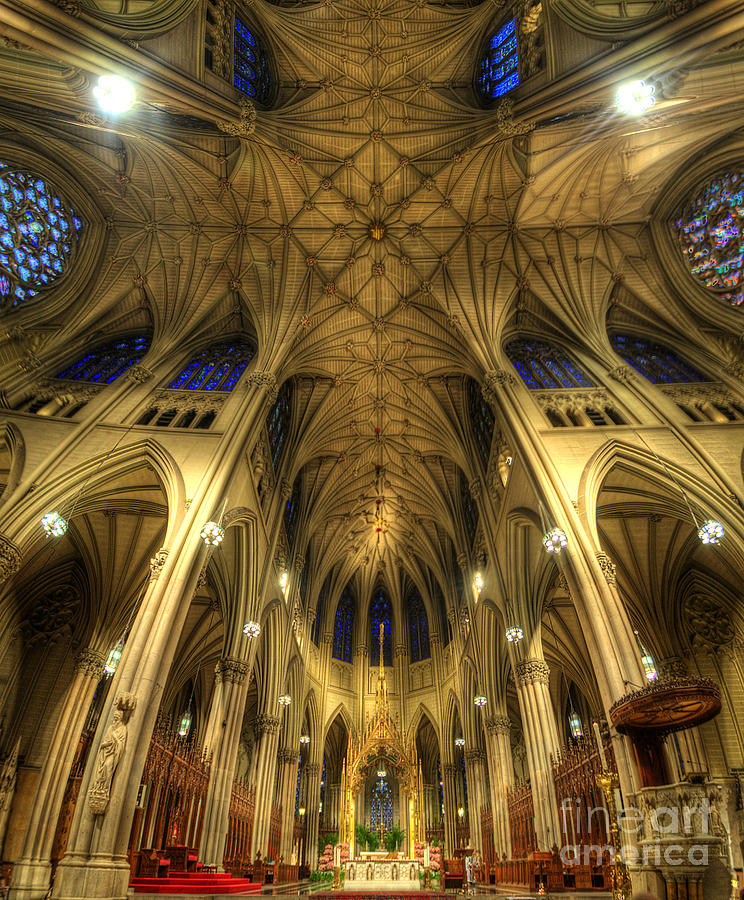 St Patricks Cathedral - New York Photograph by Yhun Suarez