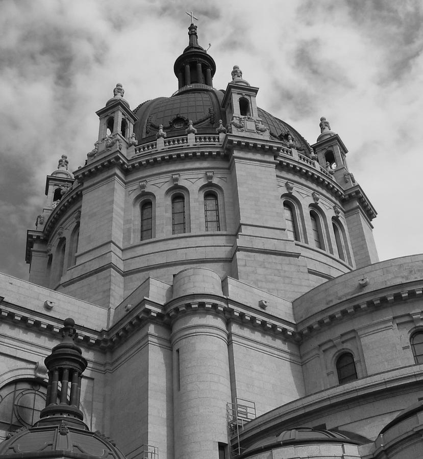 St. Paul Cathedral Black and white Photograph by Shelly DeLong - Fine ...