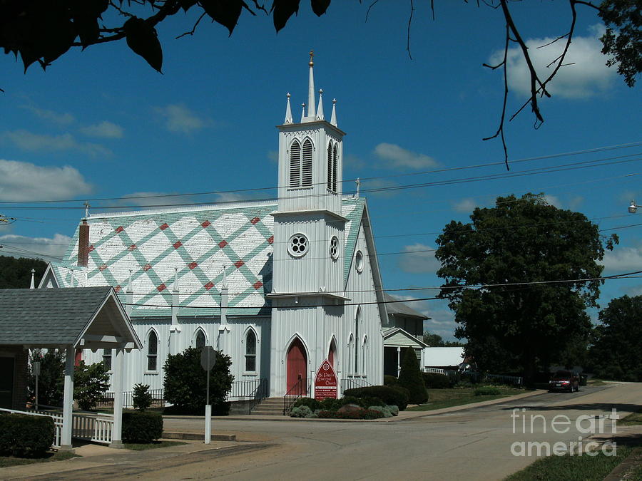 St Paul S Episcopal Church Ironton Missouri Photograph