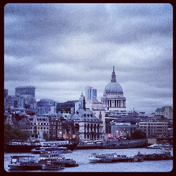 London Photograph - St Pauls by Maeve O Connell