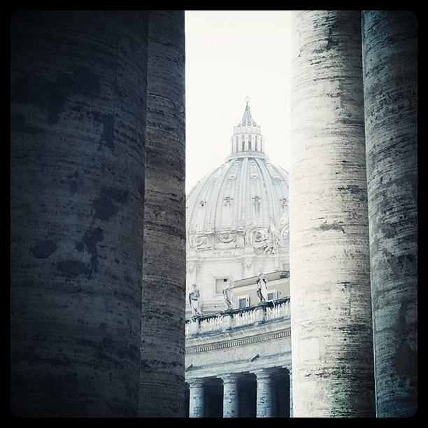 Roma Photograph - St. Peters Basilica #roma #vatican by Patrick Hurley