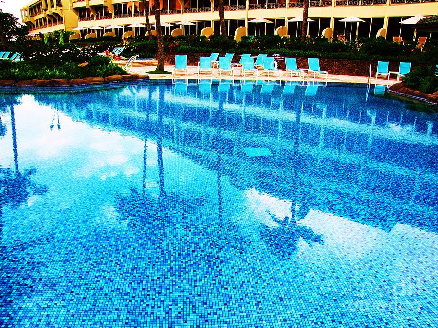 St. Regis Pool Photograph by Michele Penner