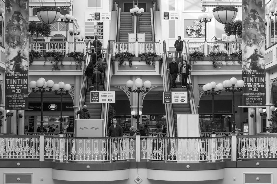 St. Stephens Green Shopping Centre Photograph by Semmick Photo
