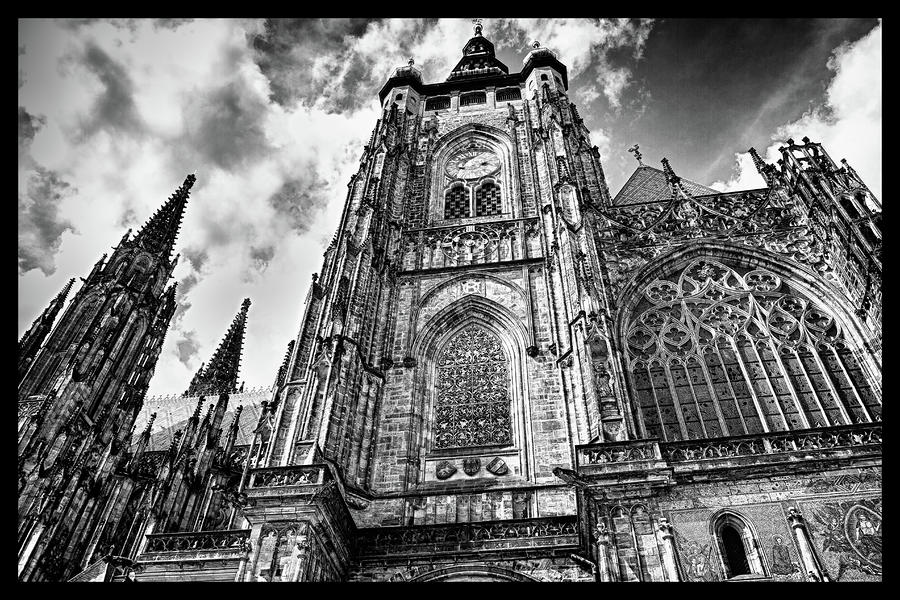 Black And White Photograph - St. Vitus by Jason Wolters