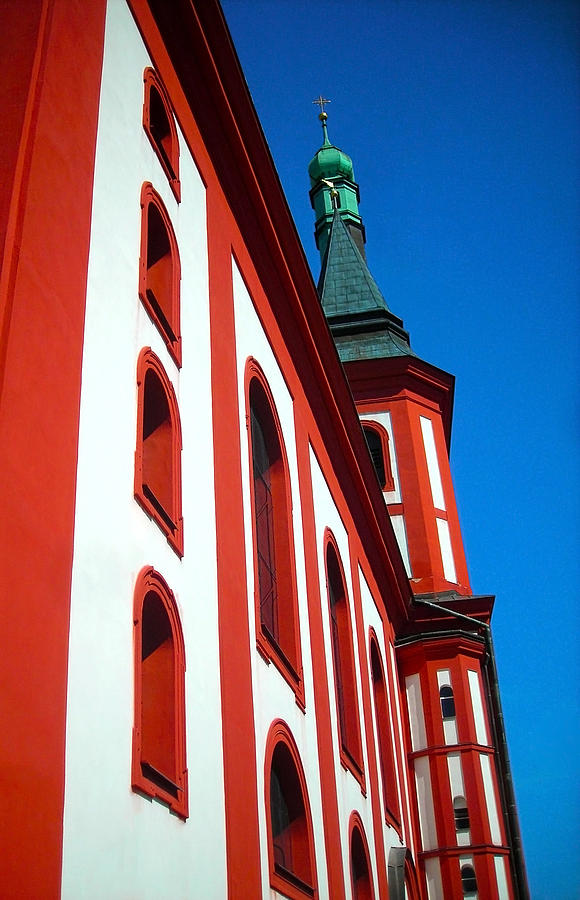 St. Wenzel - Loket Photograph by Juergen Weiss