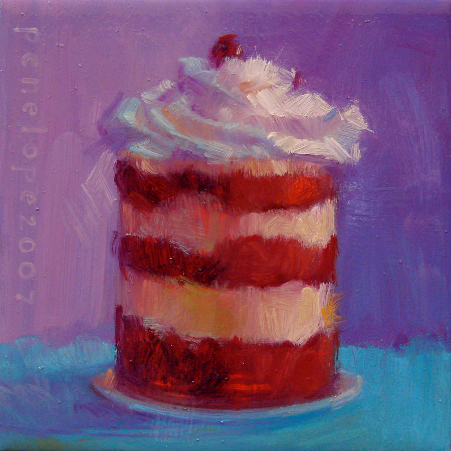 Stack of Love Painting by Penelope Moore