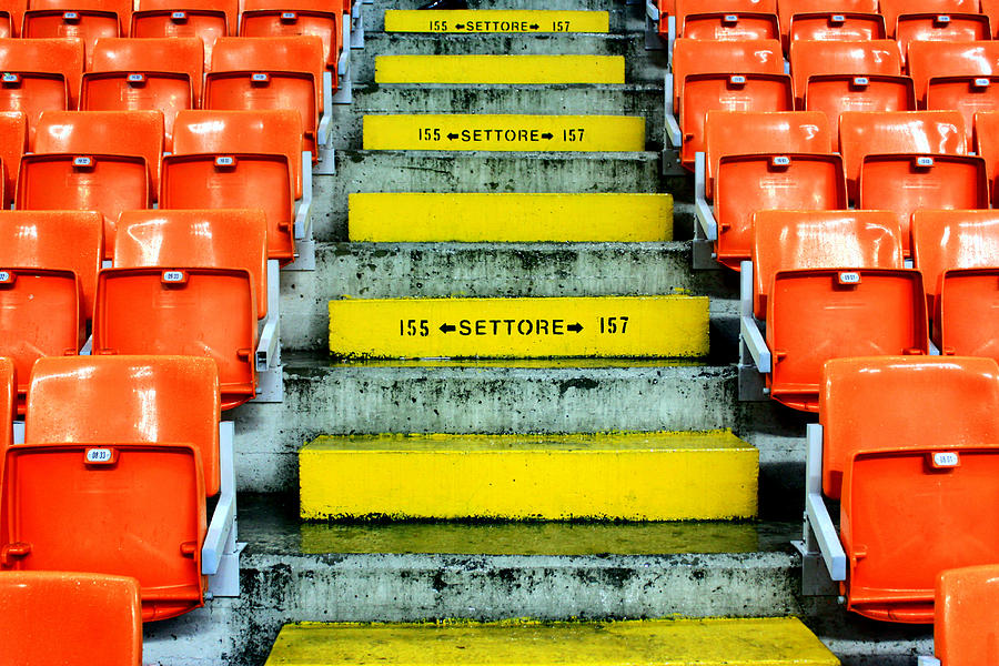 Stadium Seats Photograph by Valentino Visentini
