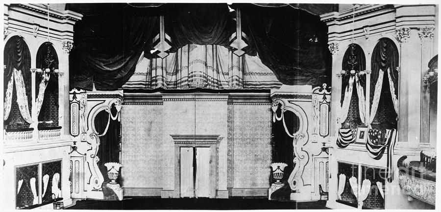 Stage At Fords Theatre Photograph by Granger