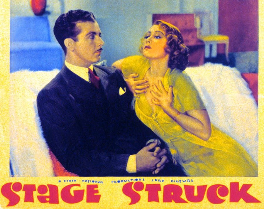 Movie Photograph - Stage Struck, Dick Powell, Joan by Everett