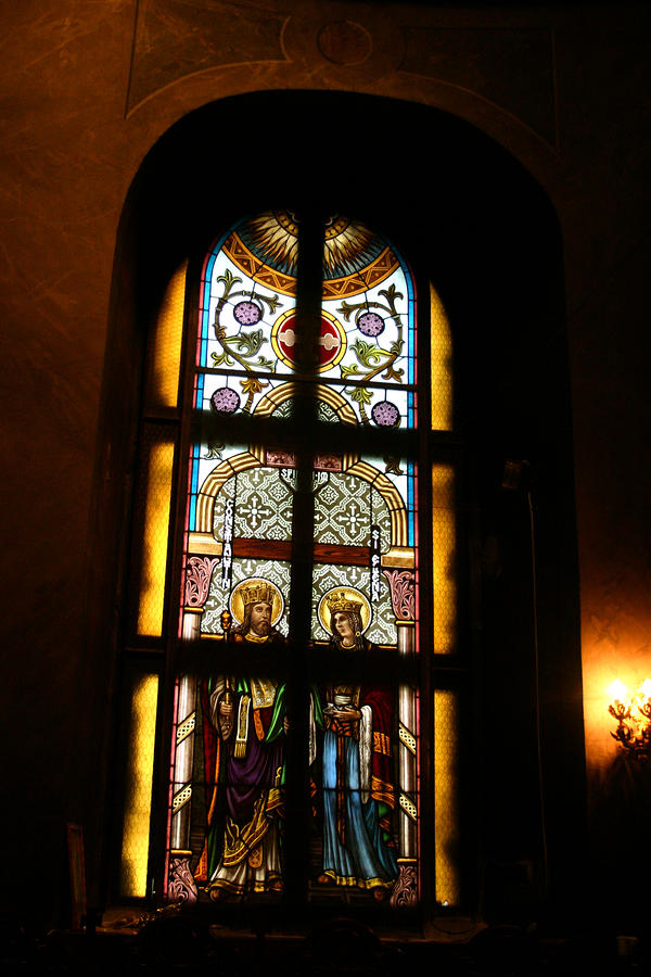 Stained glass  Photograph by Emanuel Tanjala