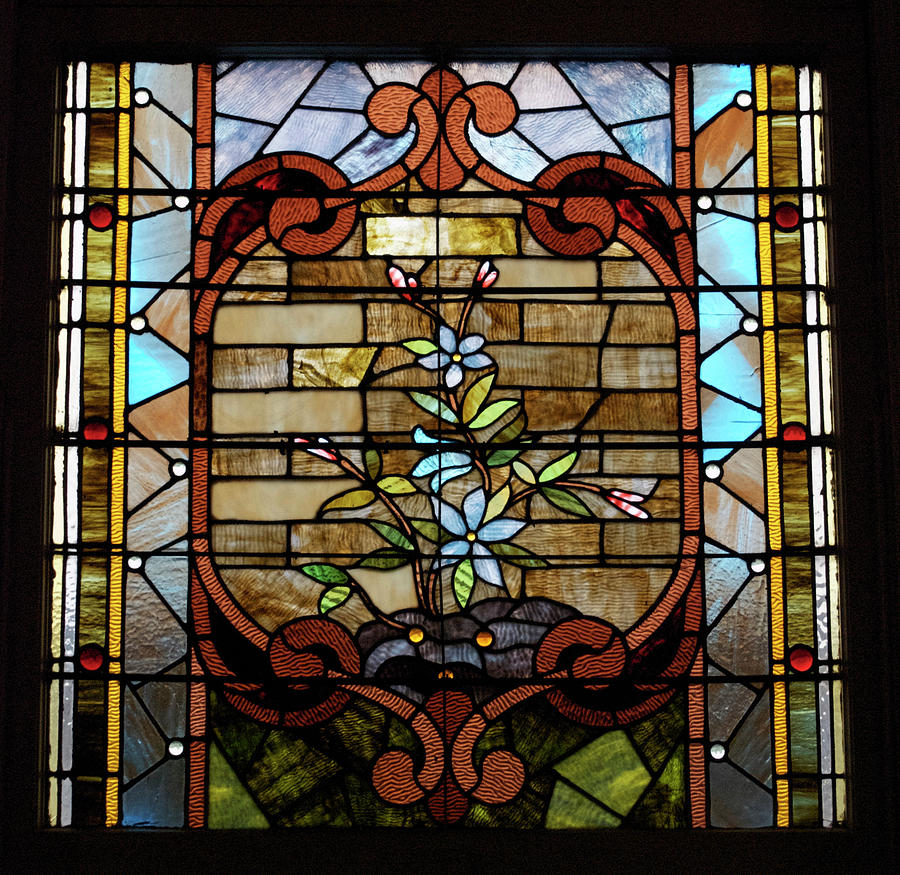 Stained Glass LC 18 Photograph by Thomas Woolworth - Pixels