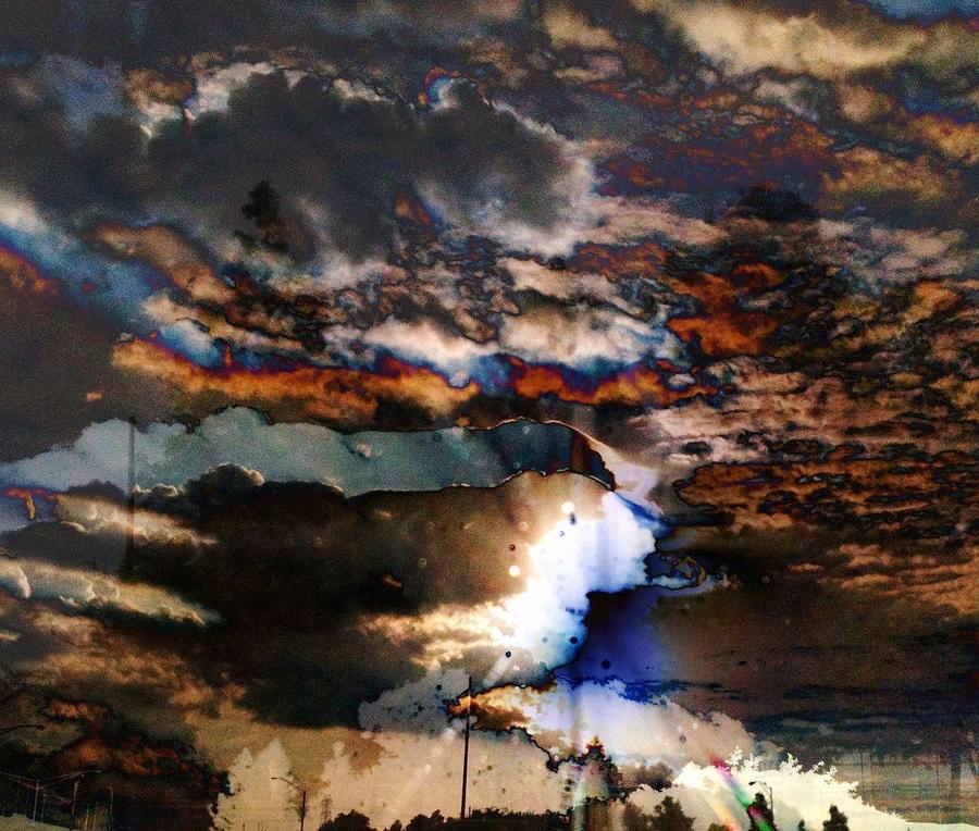 Stained Glass Sky Photograph by Valerie Nolan Fine Art America