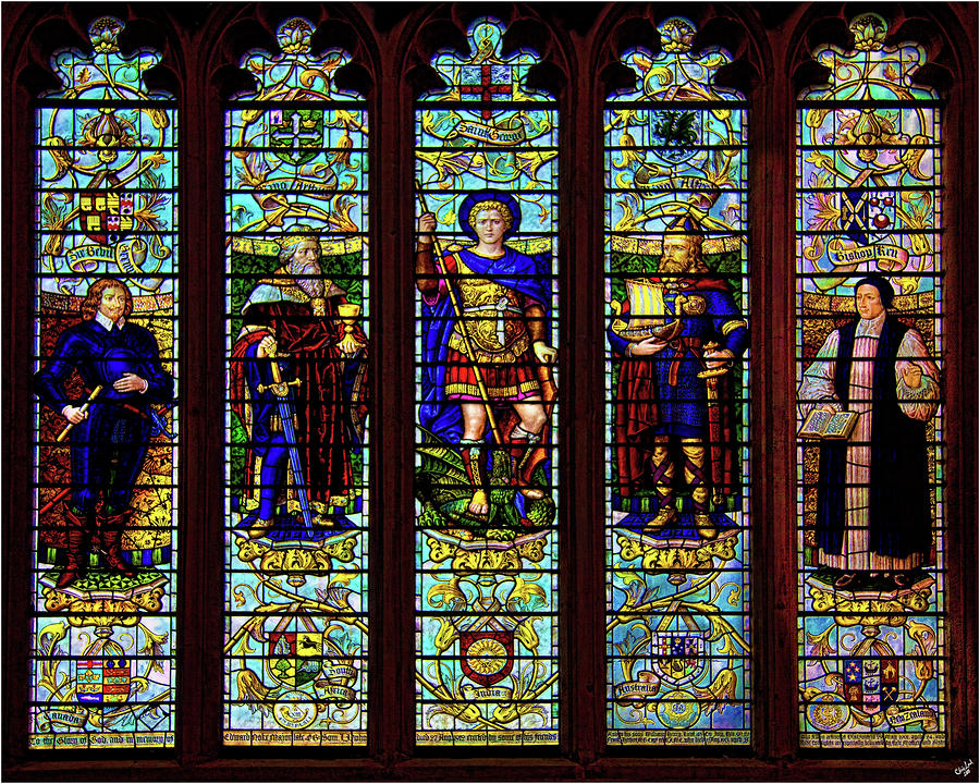 Stained Glass Window Photograph by Chris Lord