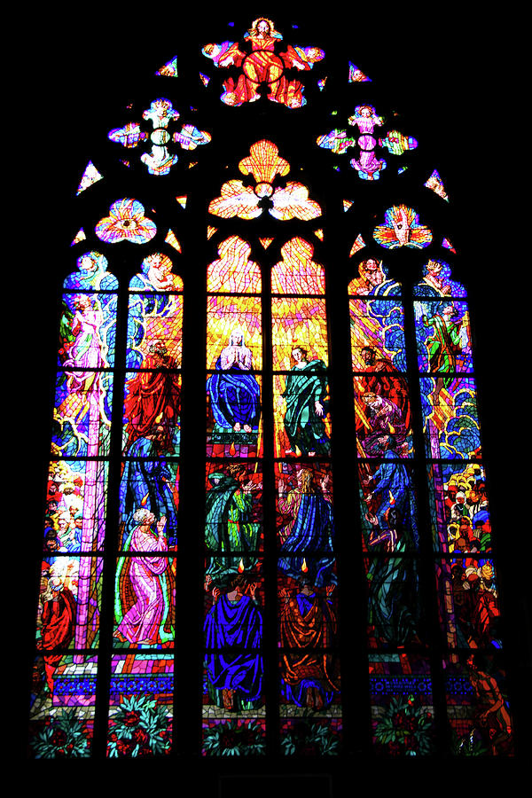 Stained Glass Window Photograph by Mariola Bitner
