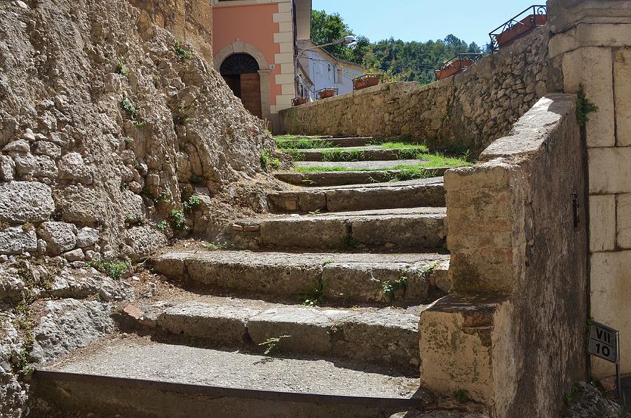 Stairs to the Chapel Photograph by Dany Lison