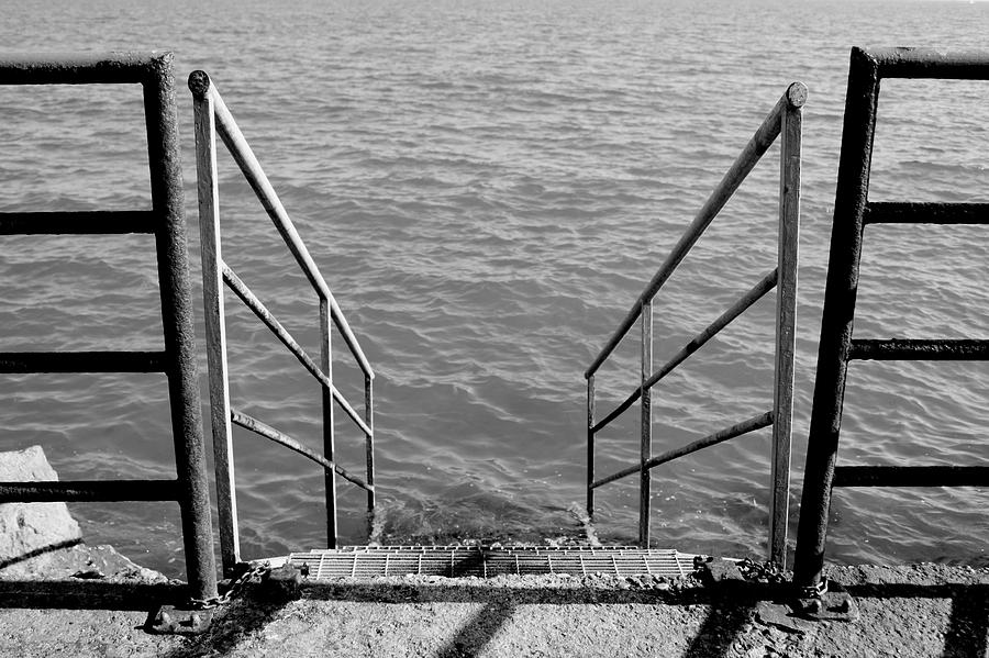 Stairs to the Sea or Stairs to See Photograph by Donato Iannuzzi