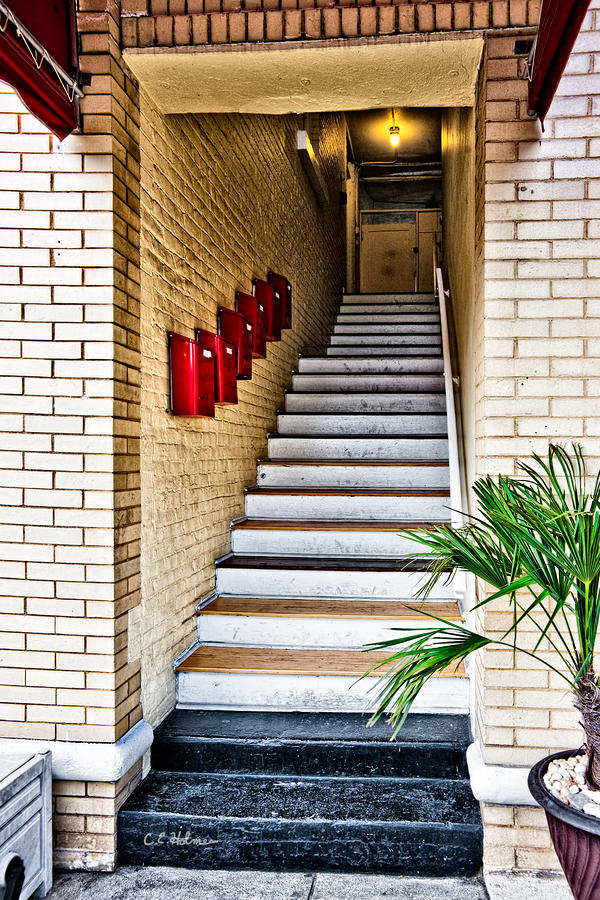 Stairway Photograph by Christopher Holmes