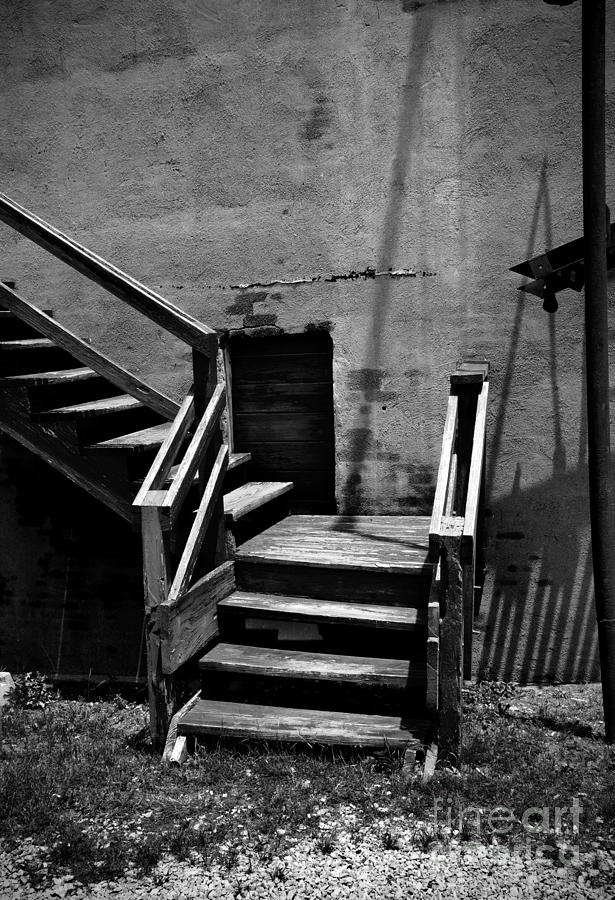 Stairway Left Photograph by Fred Lassmann