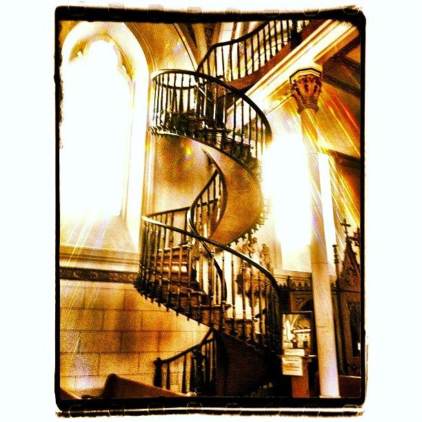 Church Photograph - Stairway To Heaven by Paul Cutright