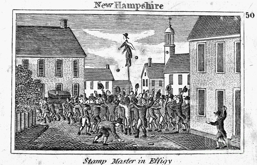 Stamp Act: Protest, 1765 Photograph by Granger