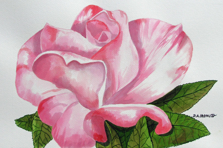 Star Rose Painting by Dale Yarmuth