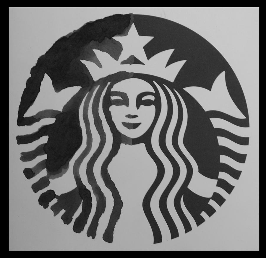 STARBUCK THE MERMAID in BLACK AND WHITE Photograph by Rob Hans