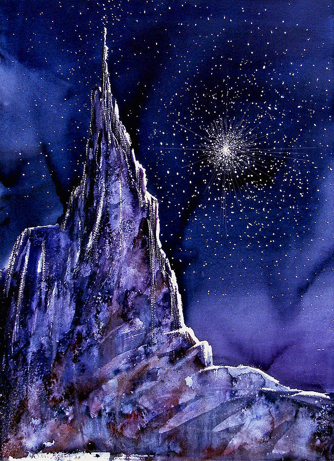 Starscape Painting by Frank SantAgata