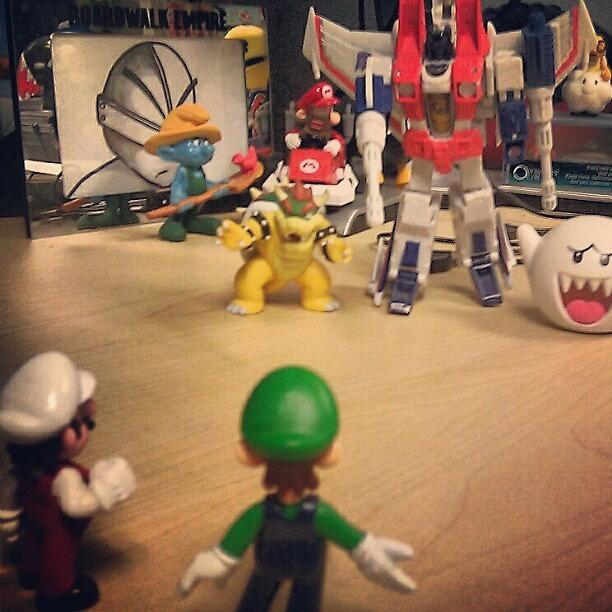 Toy Photograph - Starscream?? Bowser Is Running Out Of by Chuck Caldwell