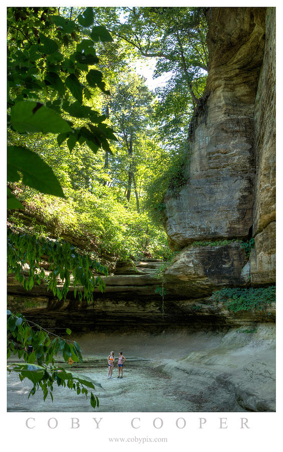 Starved rock in Summer Photograph by Coby Cooper