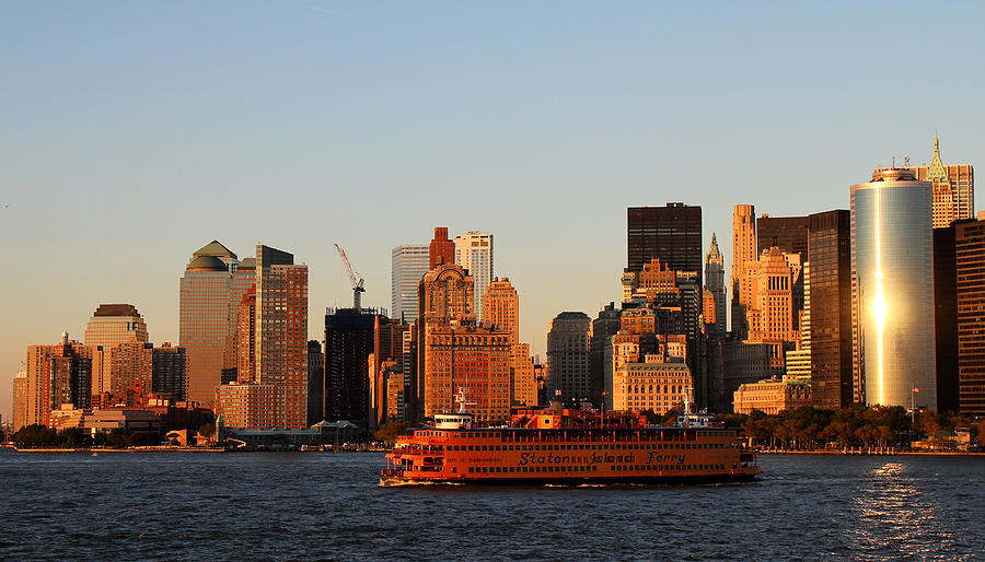 New York Photograph - Staten Island Ferry 3 by Andrew Fare