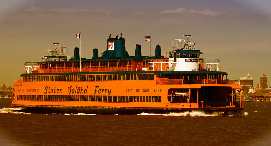 Staten Island Ferry Photograph by Nancy De Flon
