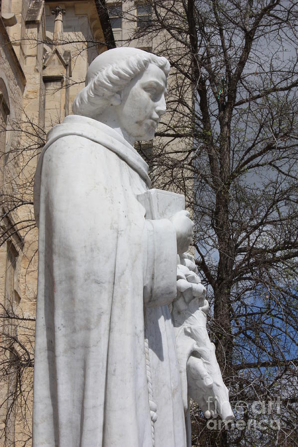 Statue of Saint Anthony in San Antonio Photograph by Carol Groenen