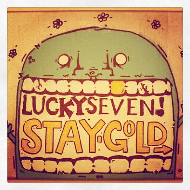 Doodle Photograph - Stay Gold Pony Boy!!! #luckyseven by Dilaxo Gertron
