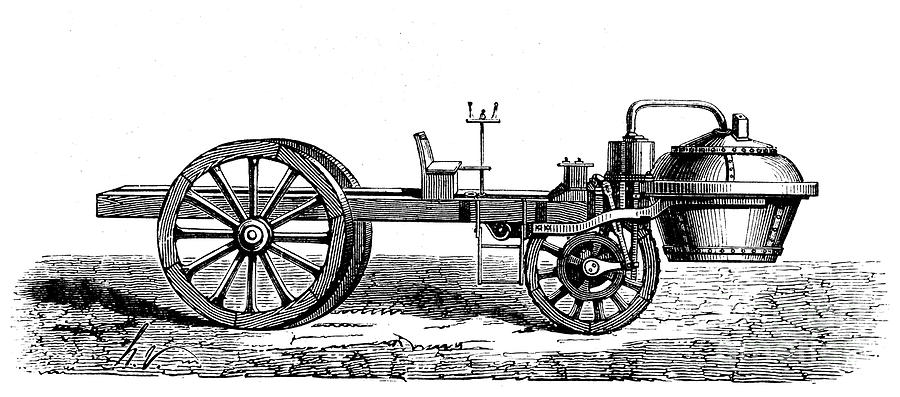 Steam Carriage, 1770 Photograph By Granger - Pixels