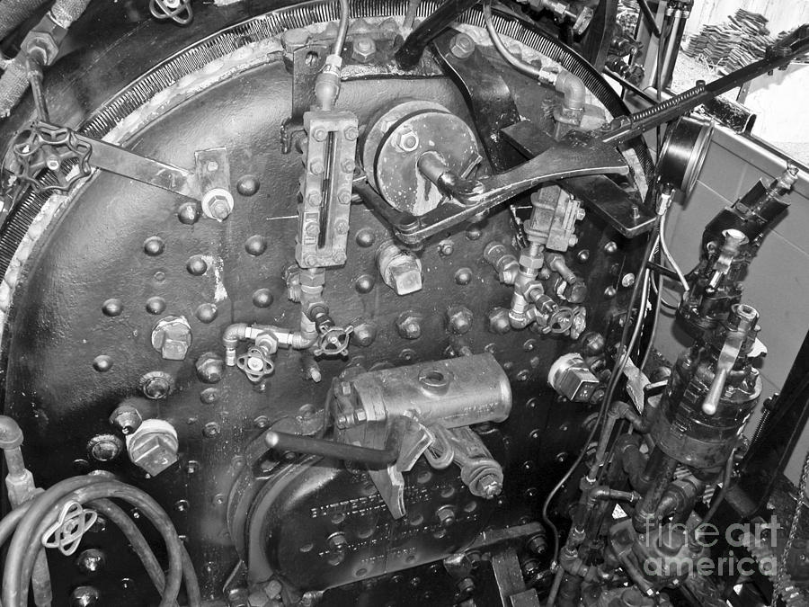 Steam Engine Backhead Photograph by Tim Mulina