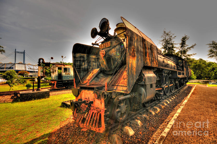 Steam Engine Photograph by Charuhas Images