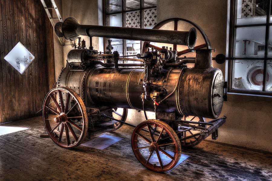 Steam engine Photograph by Ivan Slosar