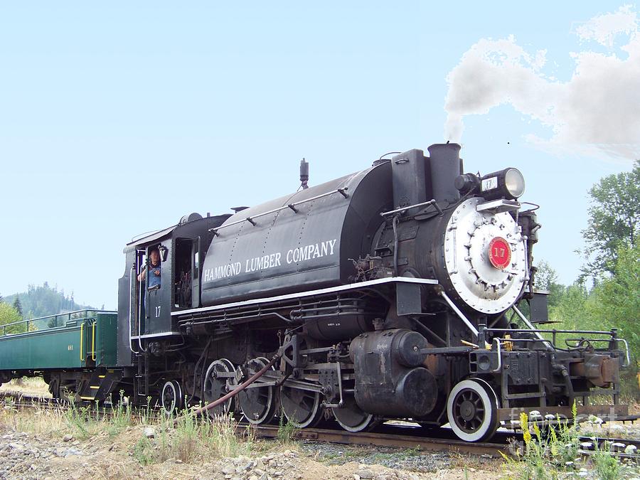 Steam Locomotive No. 17 Photograph by Charles Robinson