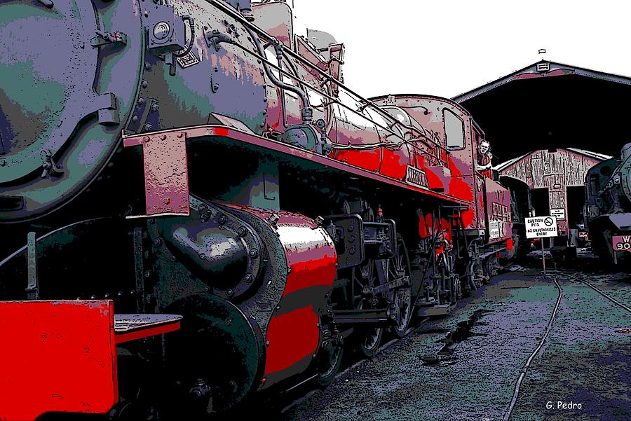 Steam Punk Railroad Photograph by George Pedro