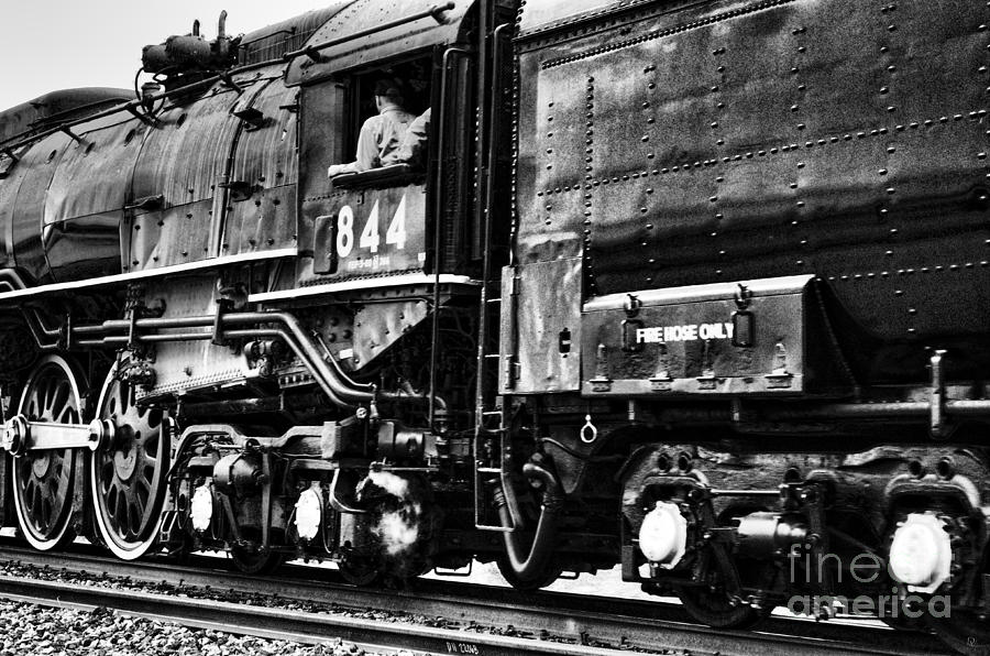 Steam Train No 844 - II Photograph by Donna Greene